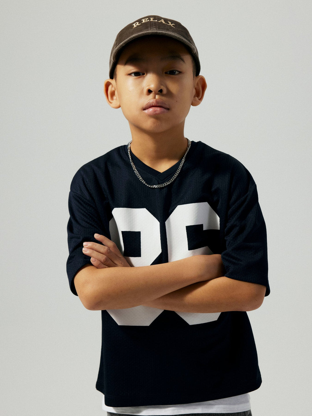 Name It Ferd t - skjorte med tall – Navy Blazer for barn - Brobrobrille