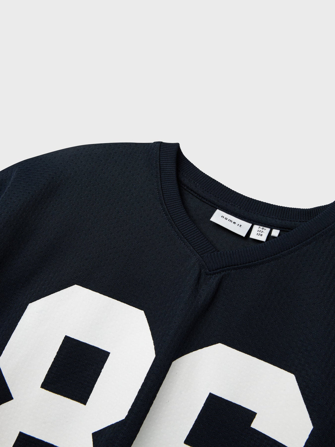 Name It Ferd t - skjorte med tall – Navy Blazer for barn - Brobrobrille