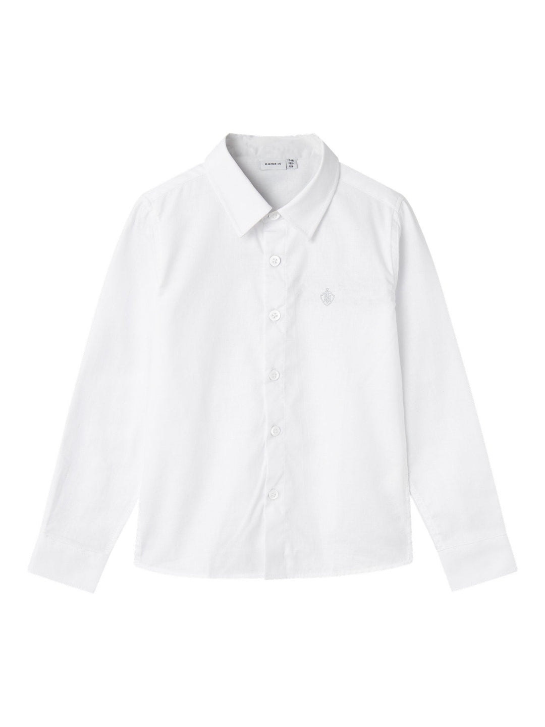 Name It Feshirt Skjorte – Bright White for barn - Brobrobrille