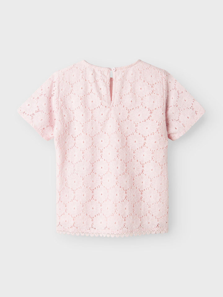 Name It Fetille – T - skjorte med blondemønster – Ballerina for barn - Brobrobrille