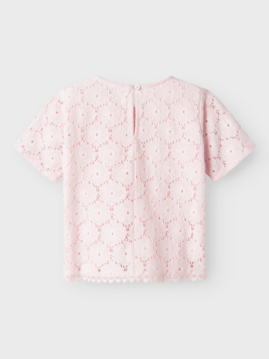 Name It Fetille t - skjorte med hullmønster – Ballerina for barn - Brobrobrille