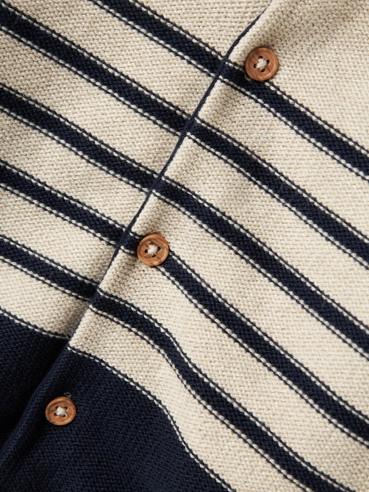 Name It Filon strikket cardigan i økologisk bomull – Peyote Melange for barn - Brobrobrille