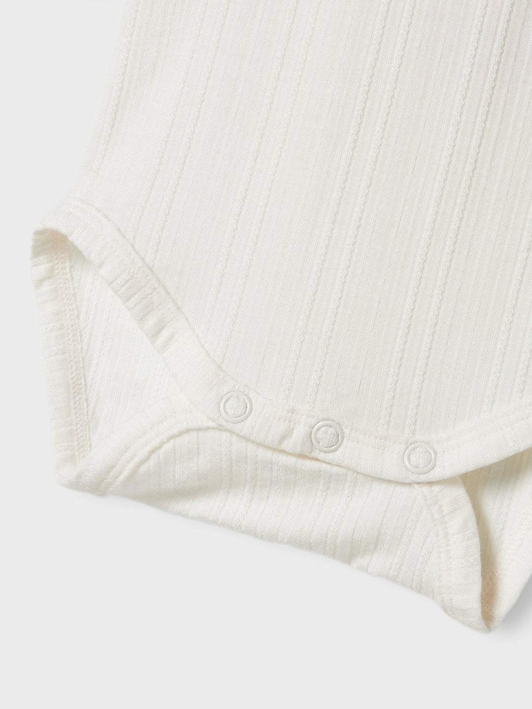 Name It Fioline langermet body med blondedetaljer – Bright White for barn - Brobrobrille