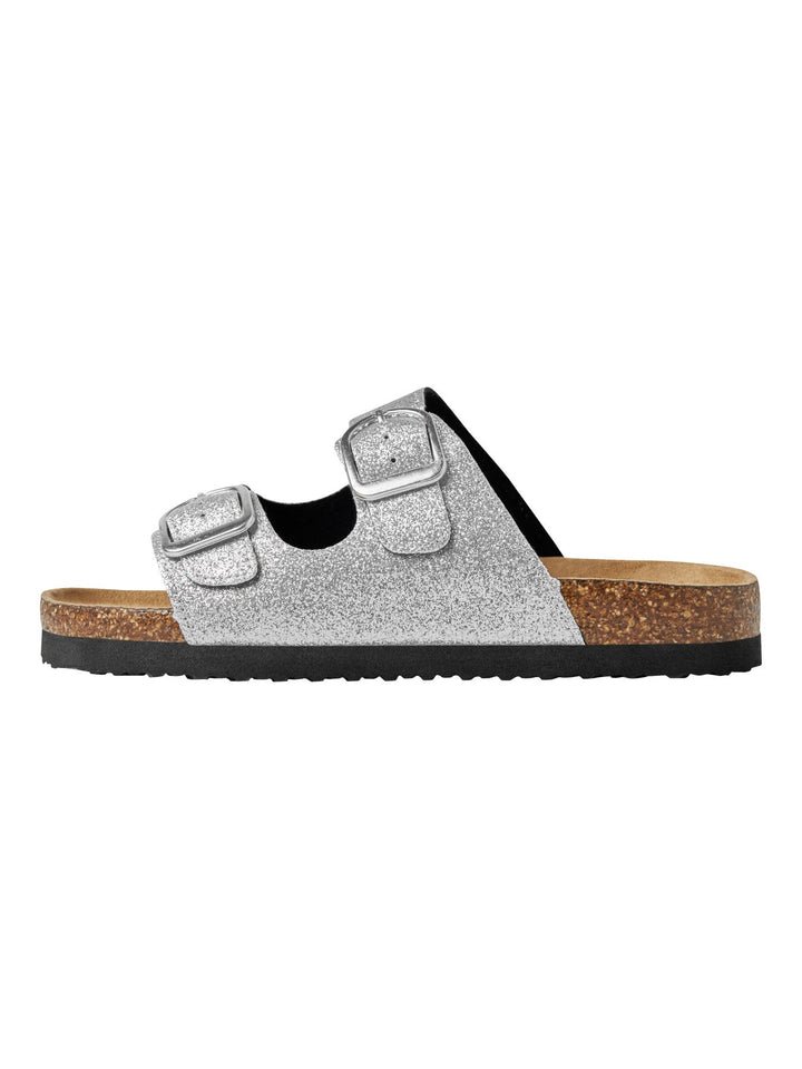 Name It Flora Sandaler - Silver Glitter for barn - Brobrobrille