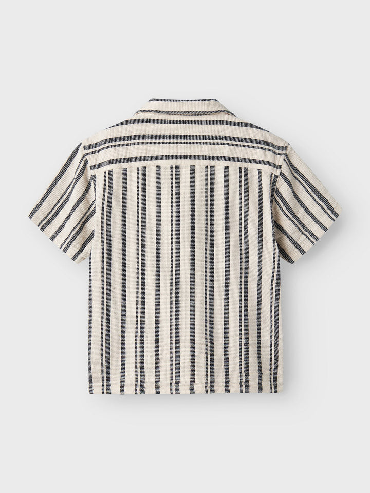 Name It Foko kortermet skjorte – Peyote Navy Blazer for barn - Brobrobrille