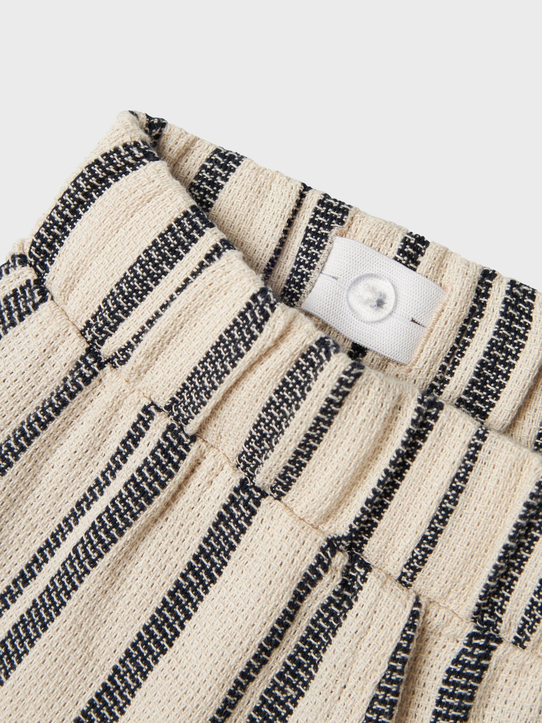 Name It Foko shorts med striper – Peyote Navy Blazer for barn - Brobrobrille