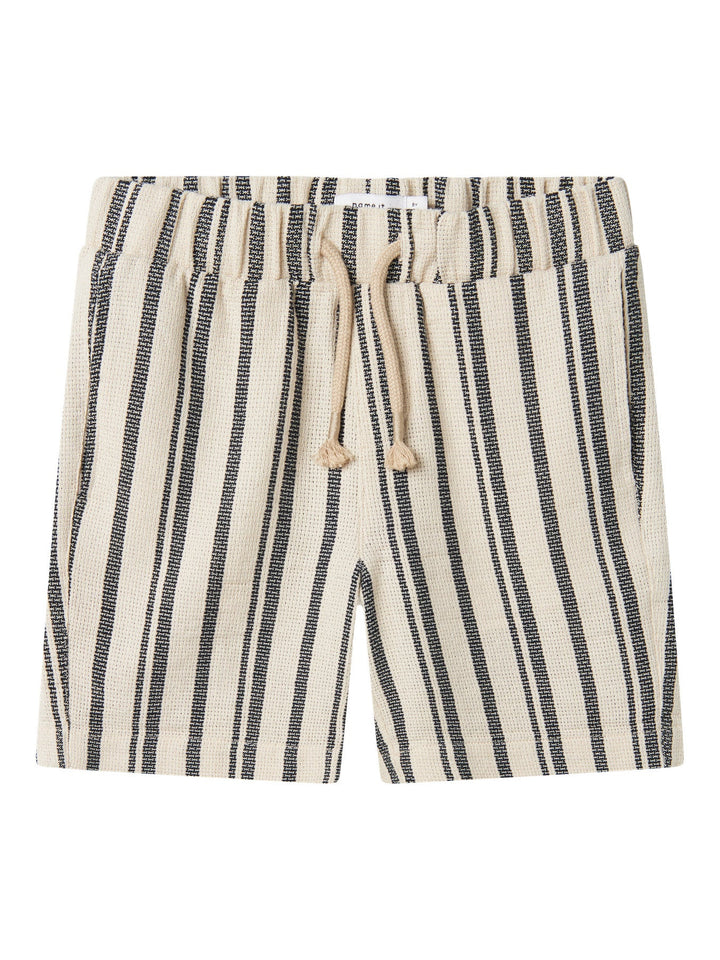 Name It Foko shorts med striper – Peyote Navy Blazer for barn - Brobrobrille