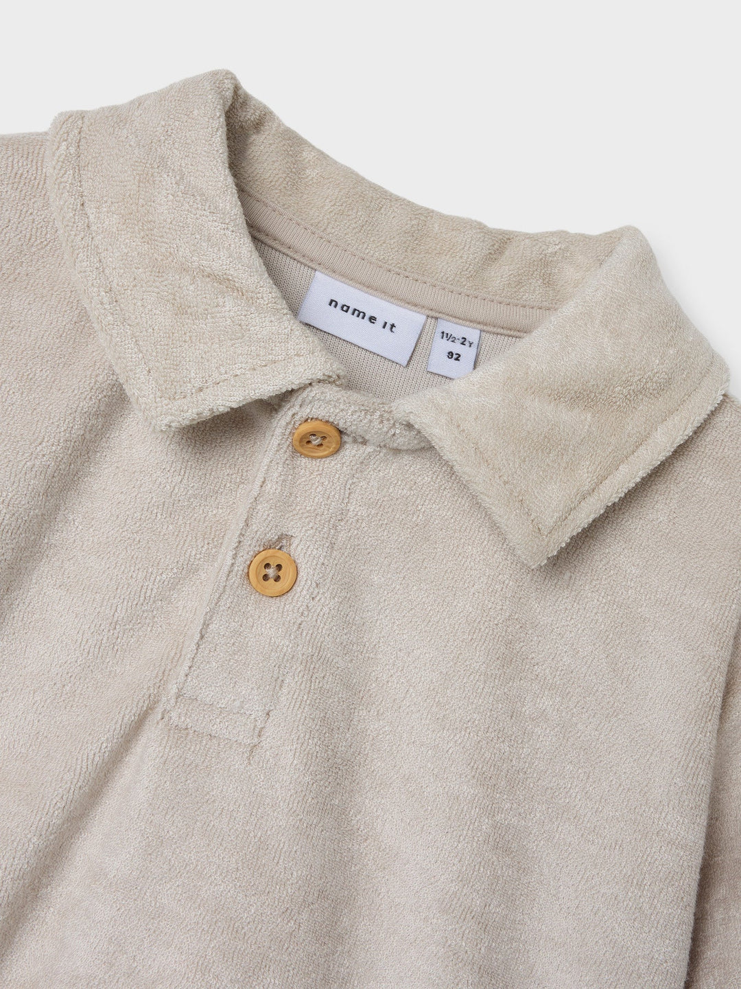 Name It Frede poloskjorte i frotté – Peyote for barn - Brobrobrille