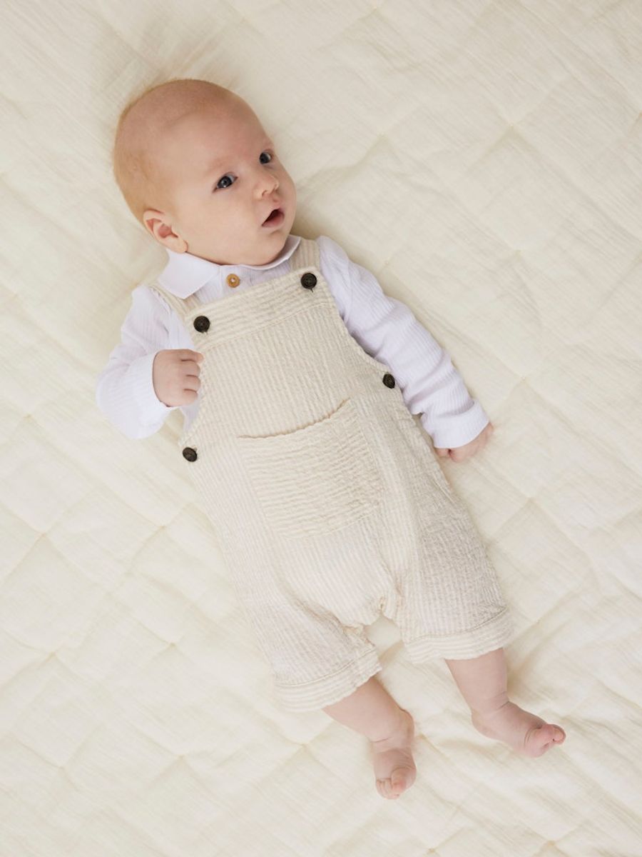 Name It Friman langermet polo - body – Bright White Logo for barn - Brobrobrille