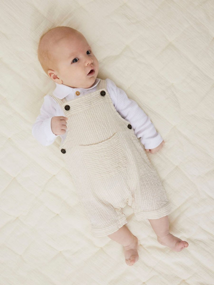 Name It Friman langermet polo - body – Bright White Logo for barn - Brobrobrille