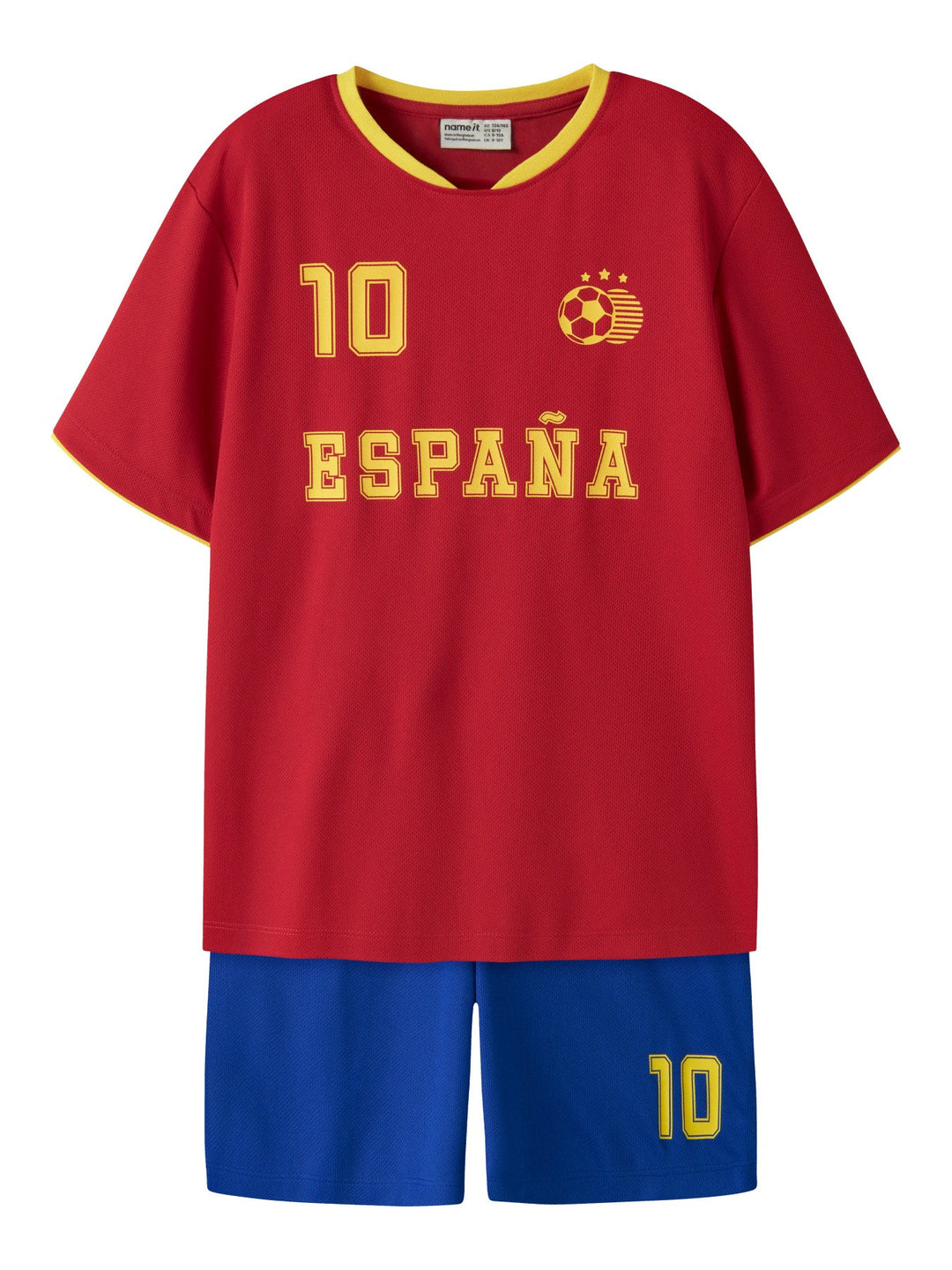 Name It Hiteam Short Set - Spania / Surf the Web for barn - Brobrobrille