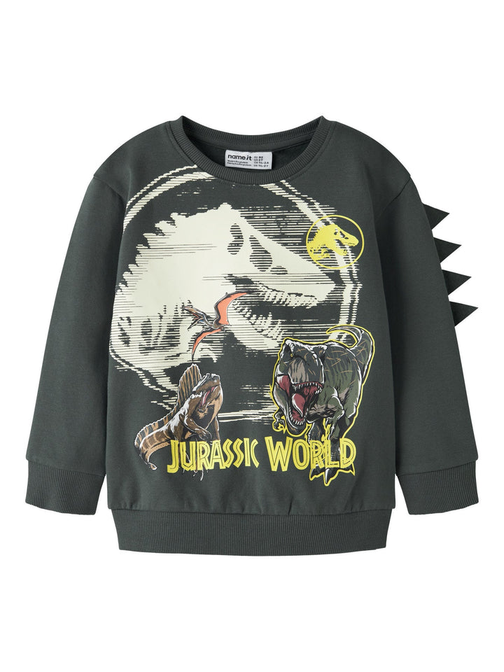 Name it Jal Jurassic World Genser - Urban Chic for barn - Brobrobrille