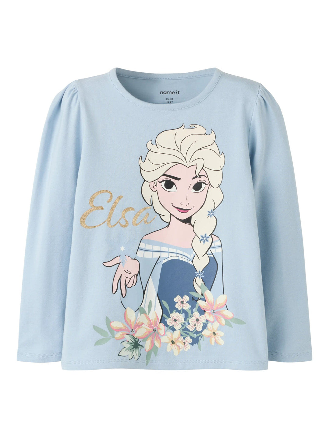 Name It Jala Disney Frozen Langermet T-skjorte - Subdued Blue for barn - Brobrobrille