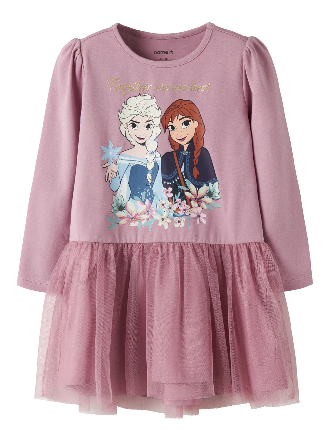 Name It Jalira Frozen Tyllkjole - Lilas for barn - Brobrobrille