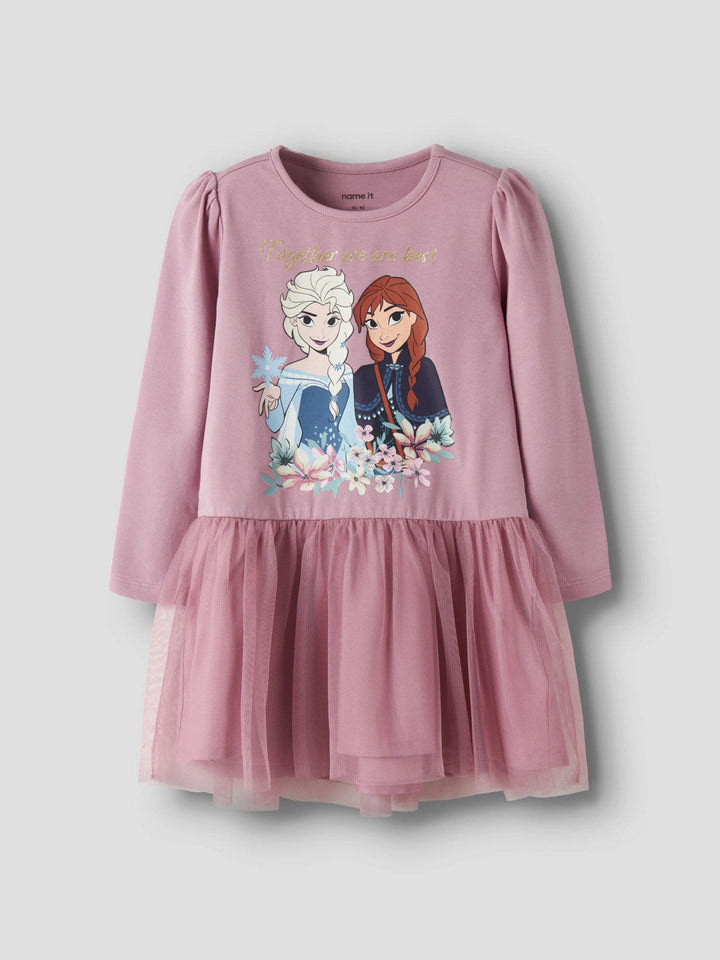 Name It Jalira Frozen Tyllkjole - Lilas for barn - Brobrobrille