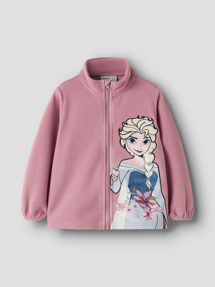 Name It Jalisa Frozen Fleecejakke med Elsa - Lilas for barn - Brobrobrille