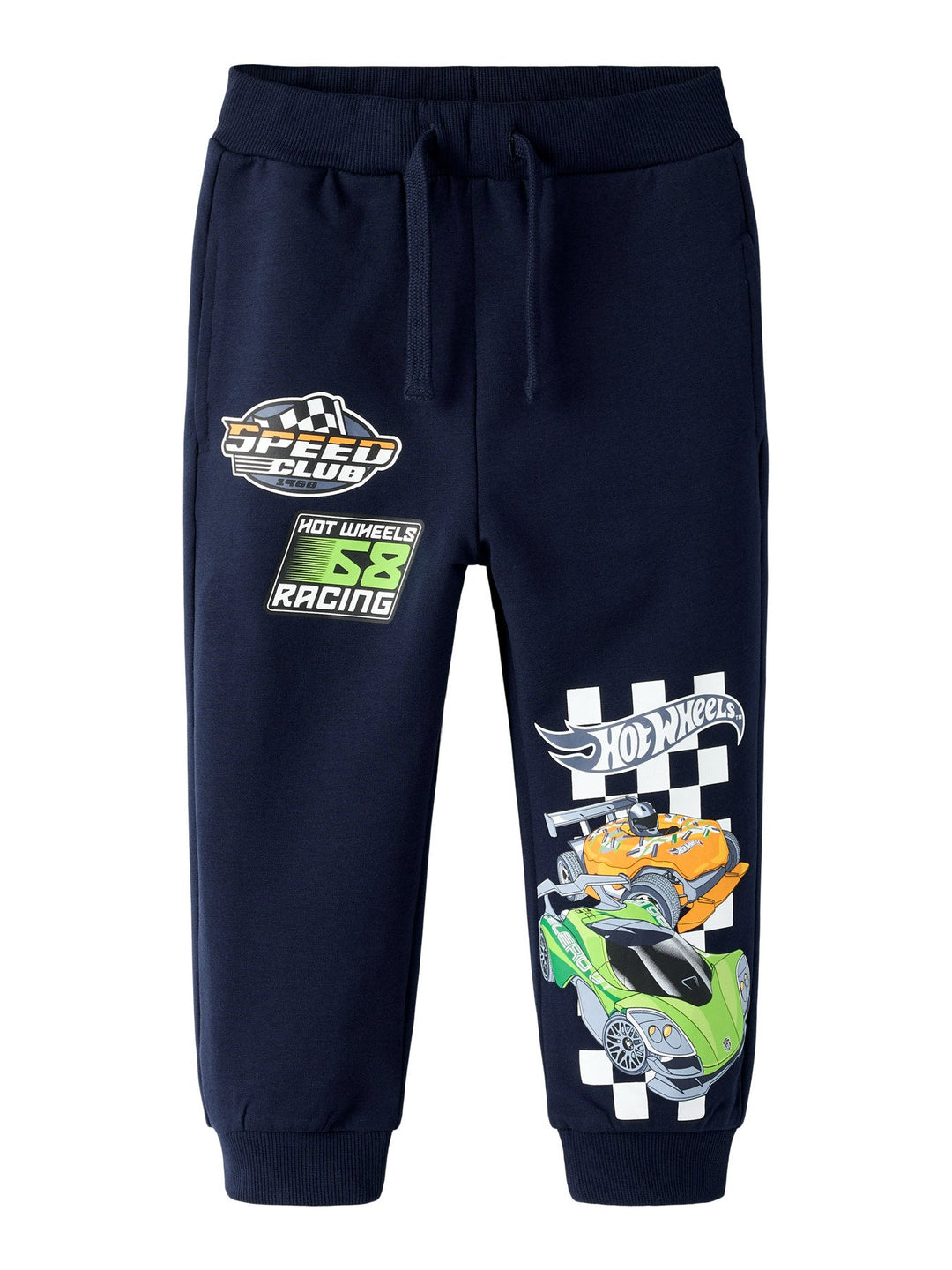 Name It Jerry Hot Wheels Joggebukse - Navy Blazer for barn - Brobrobrille