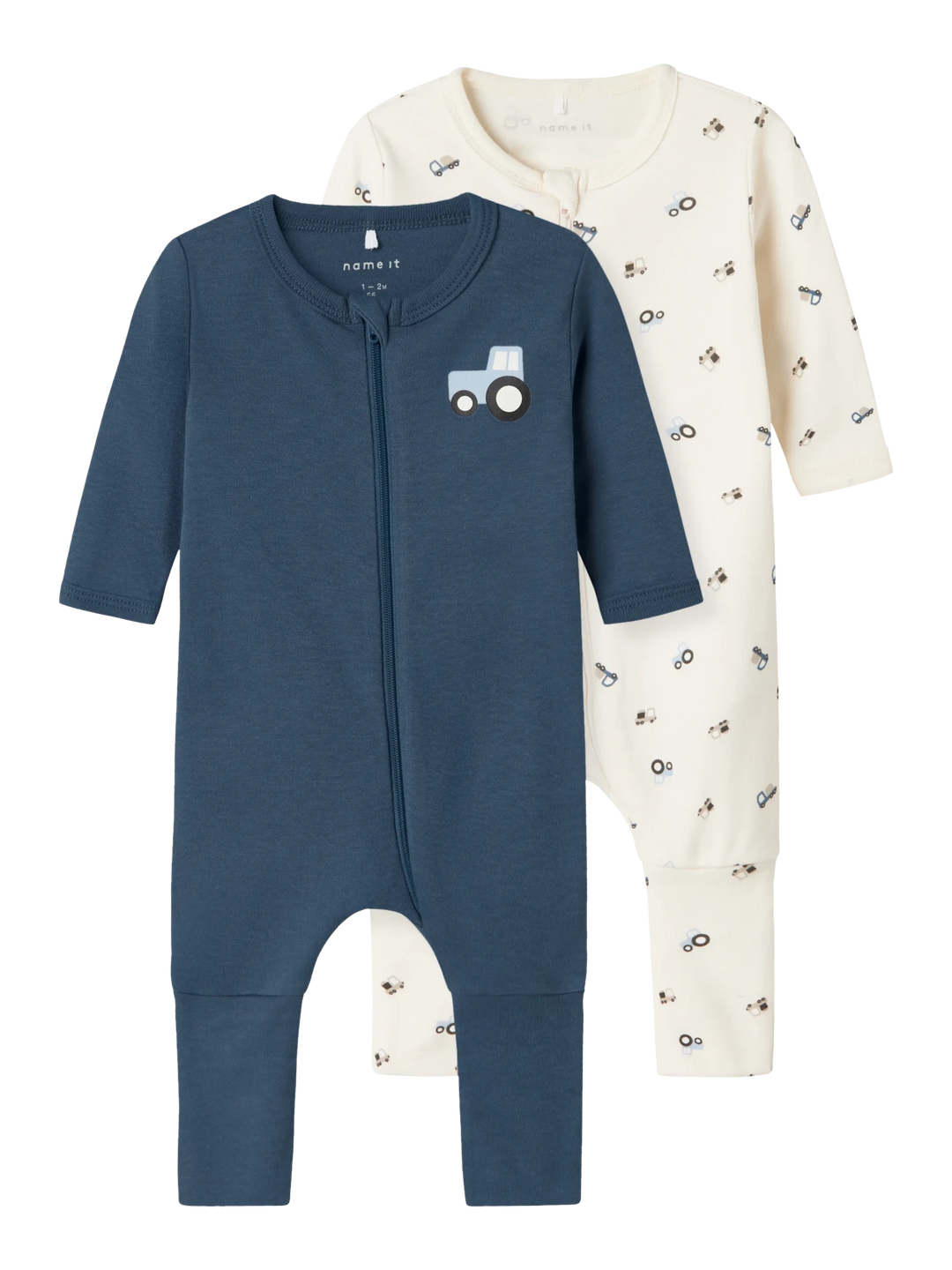 Name It Jet Tractor Pysjamas 2-pakning - Jet Stream for barn - Brobrobrille