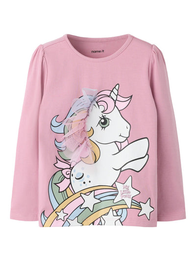 Name It Jolla My Little Pony Langermet T-skjorte - Lilas for barn - Brobrobrille