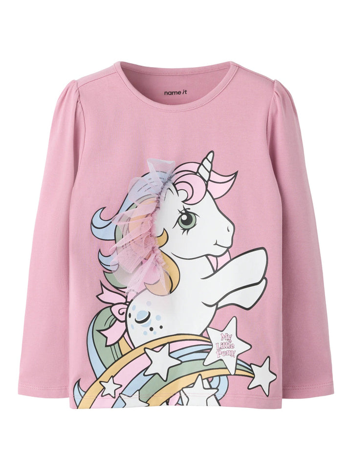 Name It Jolla My Little Pony Langermet T-skjorte - Lilas for barn - Brobrobrille