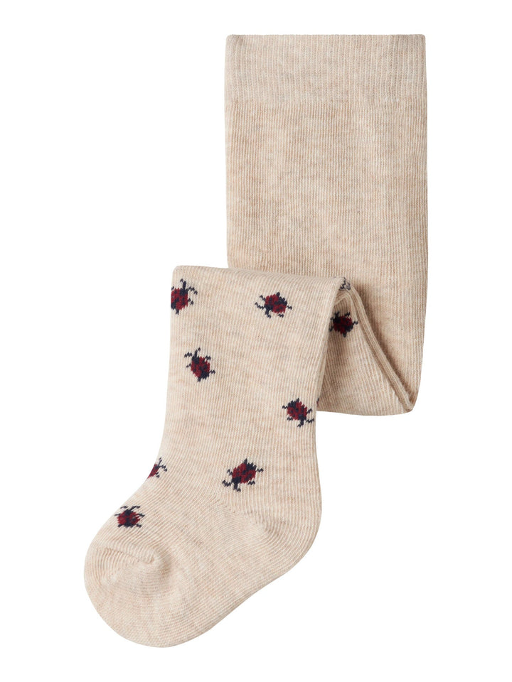 Name It Kadybug Strømpebukse - Peyote Melange for barn - Brobrobrille