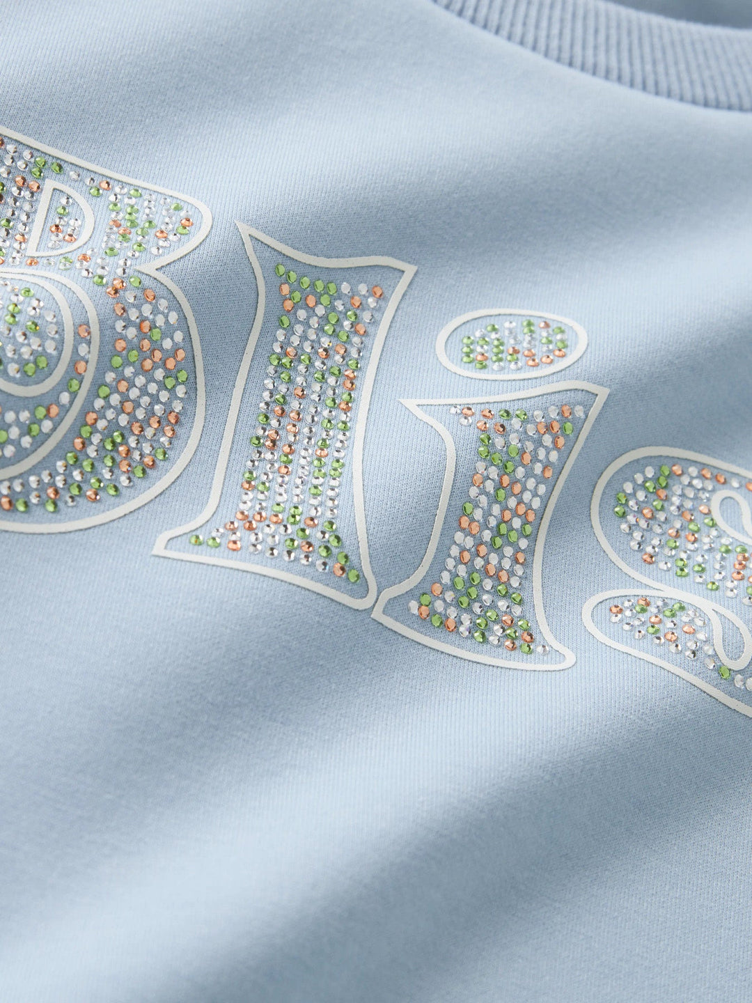 Name It Kasto Genser med Rhinestones - Subdued Blue for barn - Brobrobrille