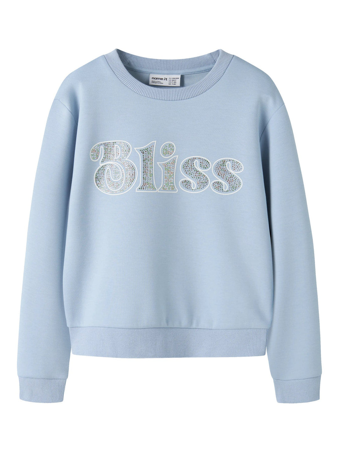 Name It Kasto Genser med Rhinestones - Subdued Blue for barn - Brobrobrille