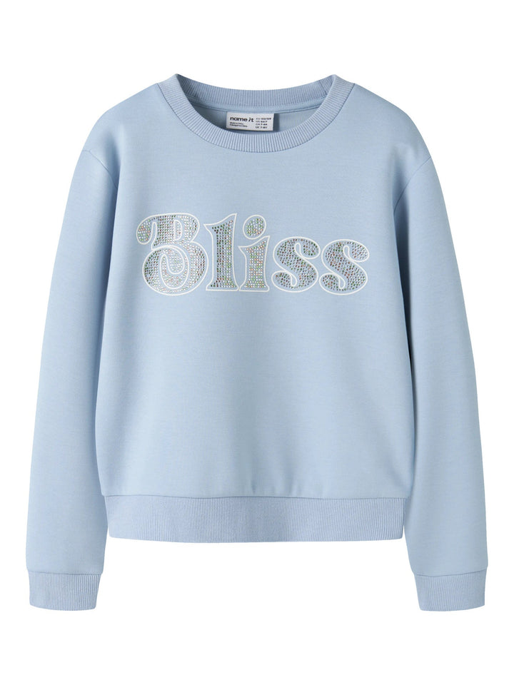 Name It Kasto Genser med Rhinestones - Subdued Blue for barn - Brobrobrille