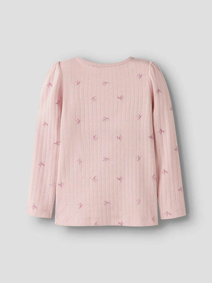 Name It Kathlen Langermet T - skjorte - Lotus for barn - Brobrobrille