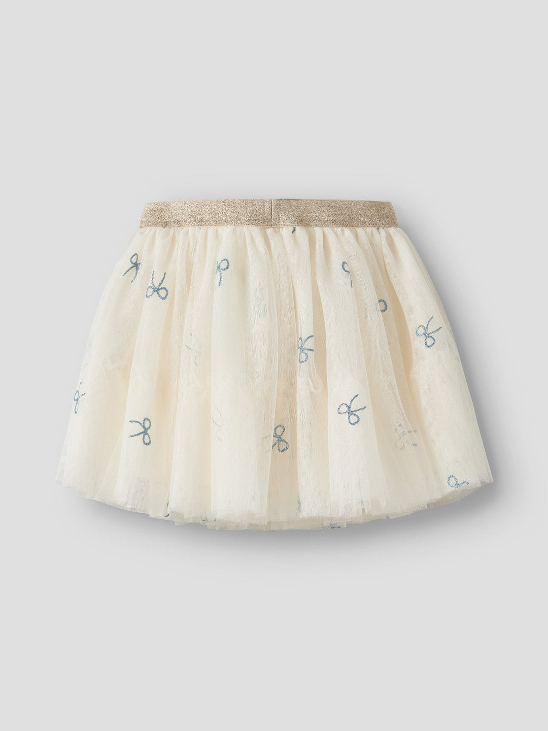 Name It Kira Tyllskjørt - Antique White Vintage Indigo for barn - Brobrobrille