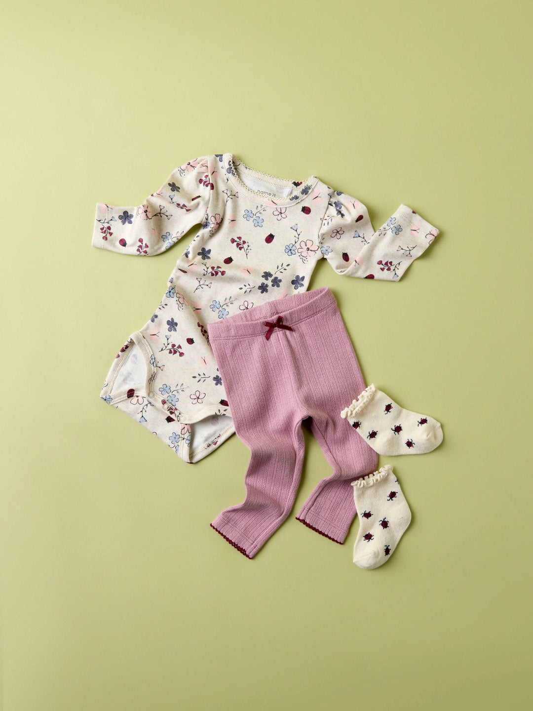 Name It Kirsa Leggings - Lilas for barn - Brobrobrille