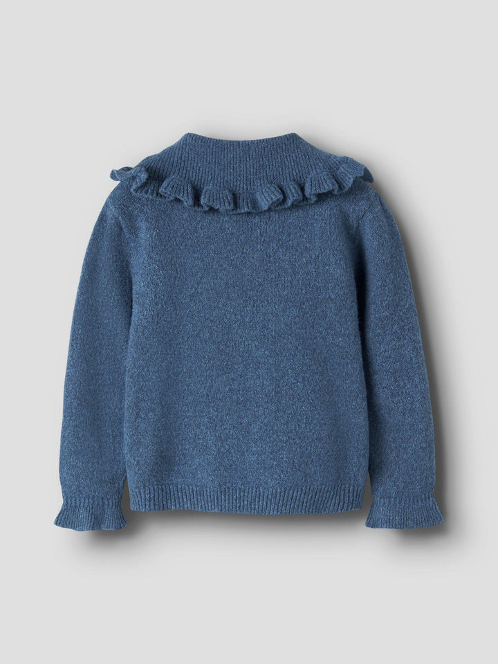 Name It Kirstena Strikkegenser - Vintage Indigo for barn - Brobrobrille