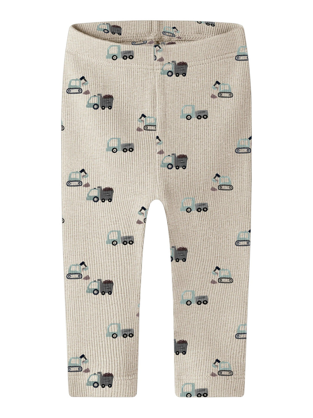 Name It Kontor Longs med Traktormønster - Peyote Melange for barn - Brobrobrille