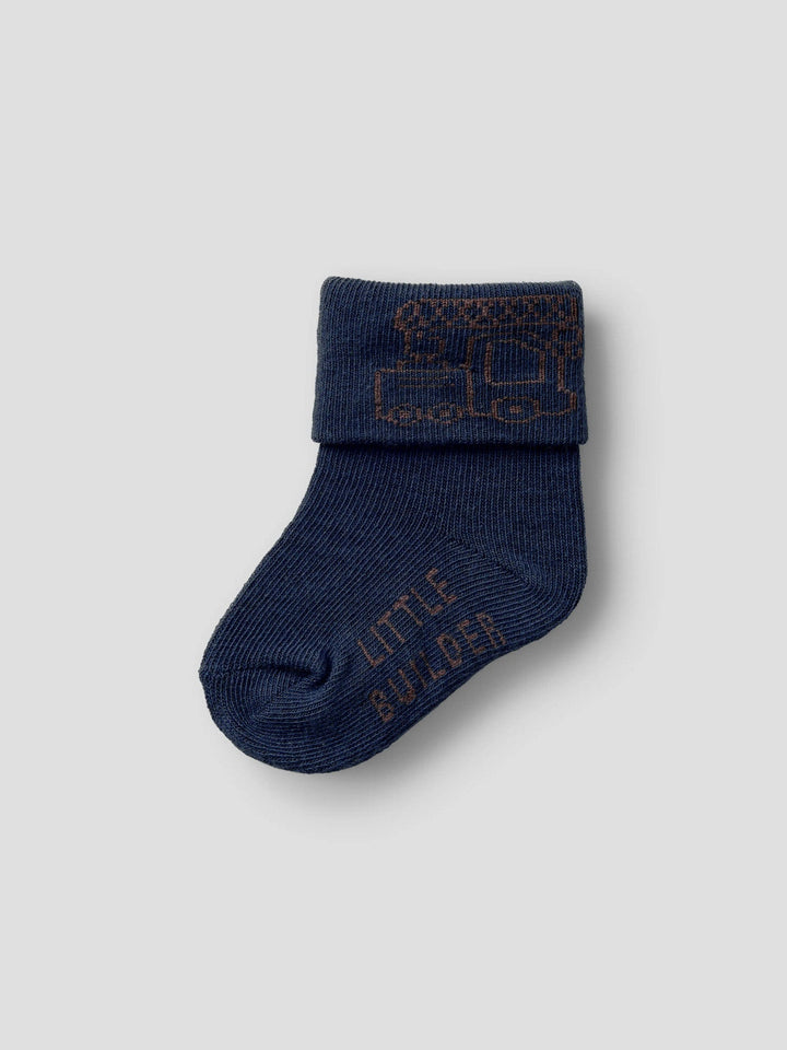 Name it Kuttir Sokker - Vintage Indigo for barn - Brobrobrille