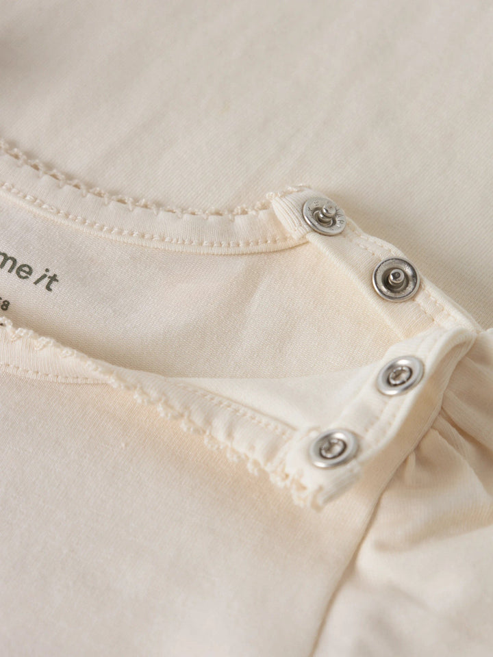 Name It Laica Body med Enhjørninger – Antique White for barn - Brobrobrille