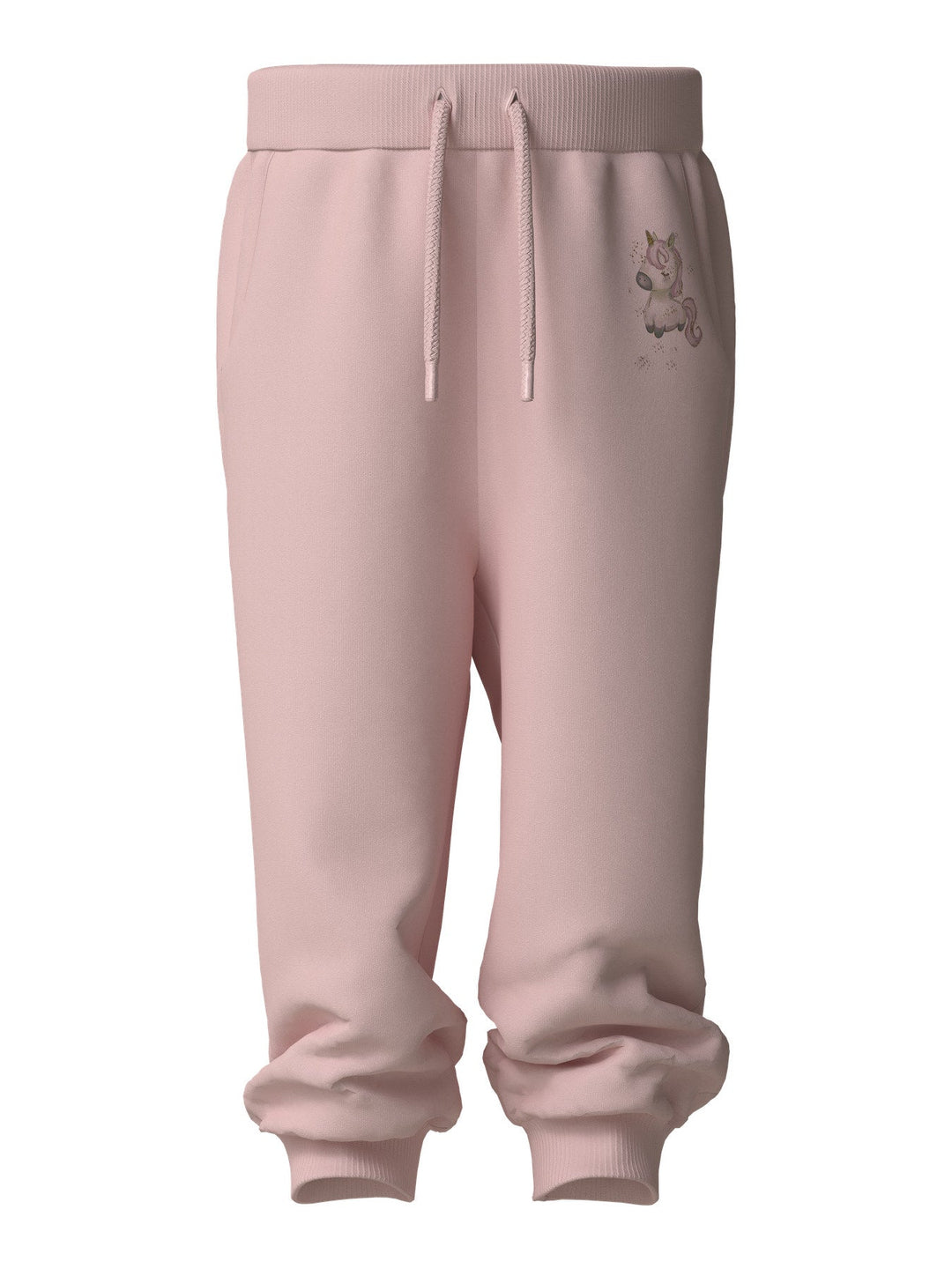 Name It Laurie Joggebukse med Glitterprint - Lotus for barn - Brobrobrille