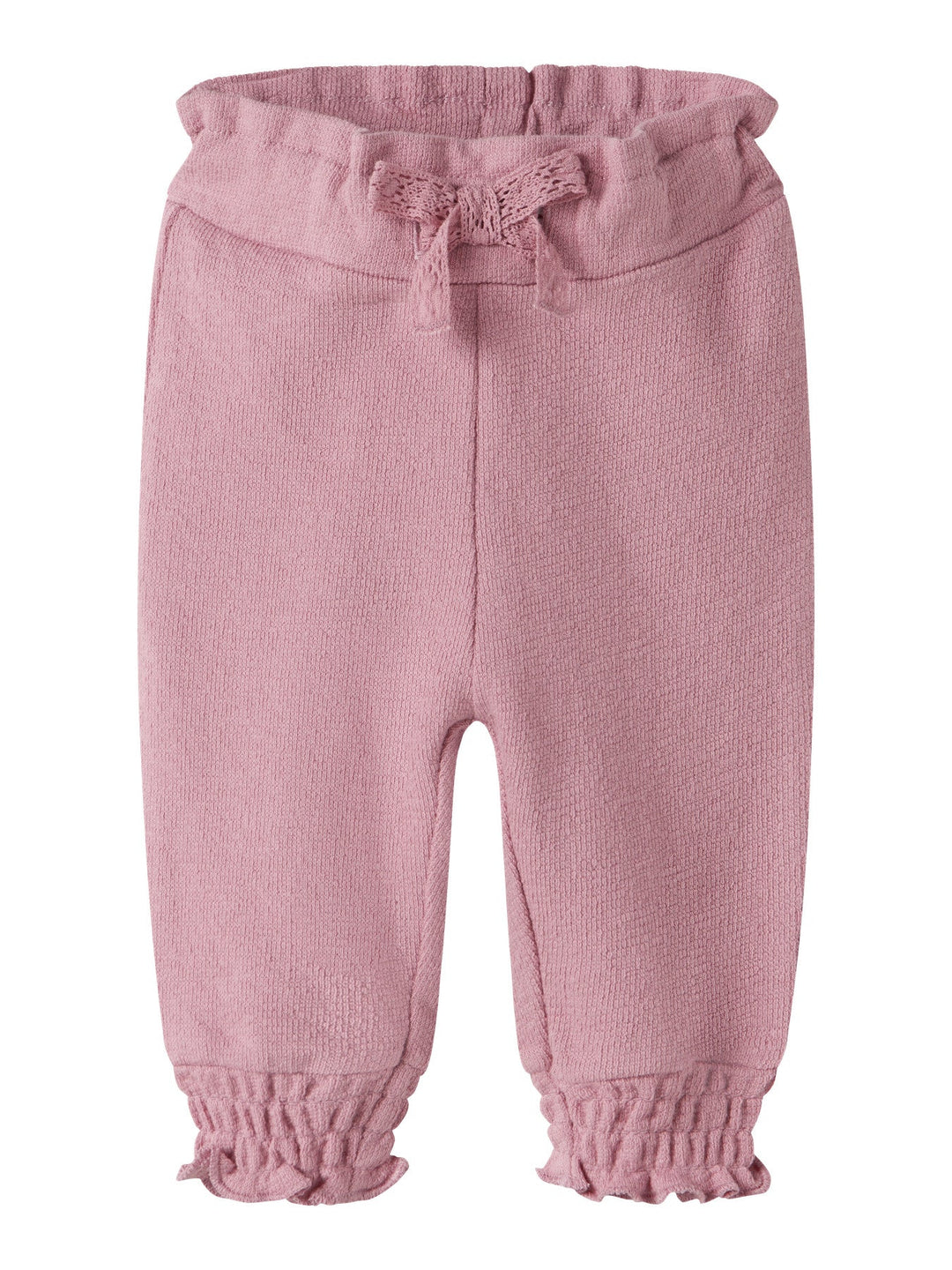 Name It Leah Sweatbukse med Sløyfe - Lilas for barn - Brobrobrille