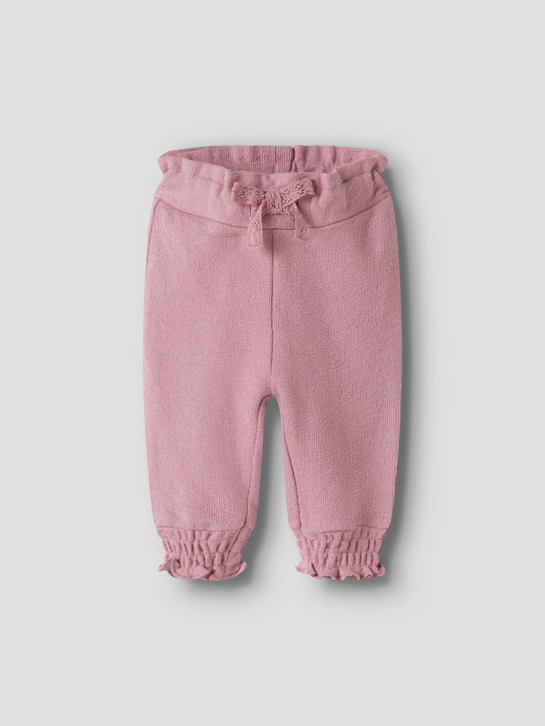 Name It Leah Sweatbukse med Sløyfe - Lilas for barn - Brobrobrille