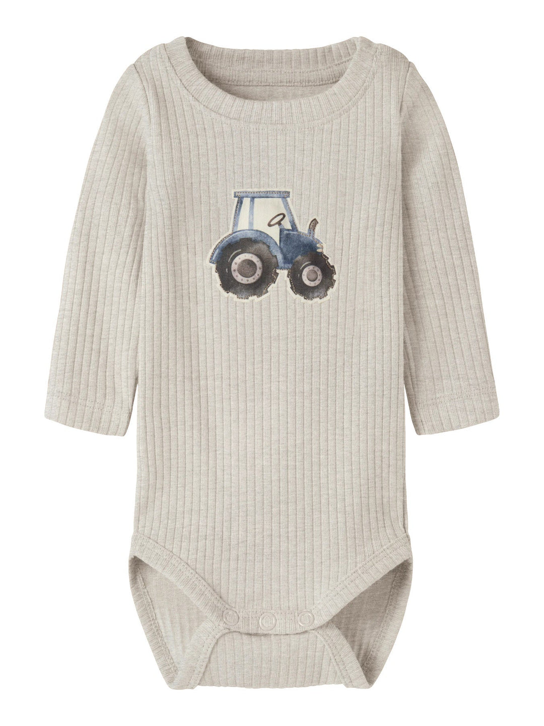 Name It Lias Ribbet Body med Traktor - Peyote Melange for barn - Brobrobrille