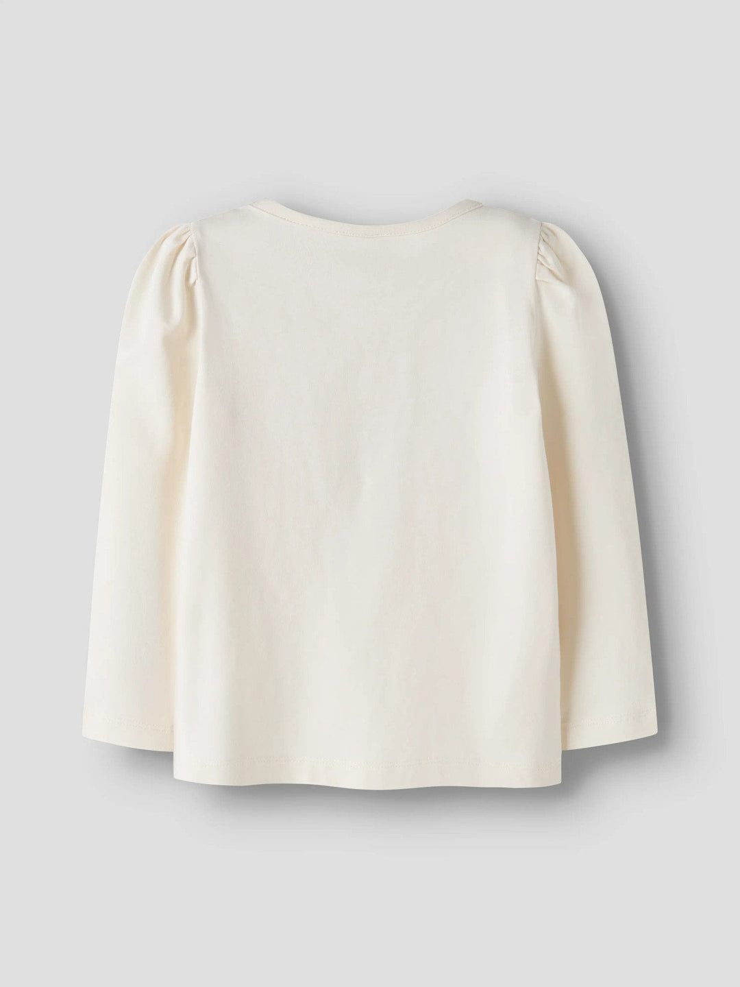 Name It Liasa Langermet Topp med Hjerte - Antique White for barn - Brobrobrille
