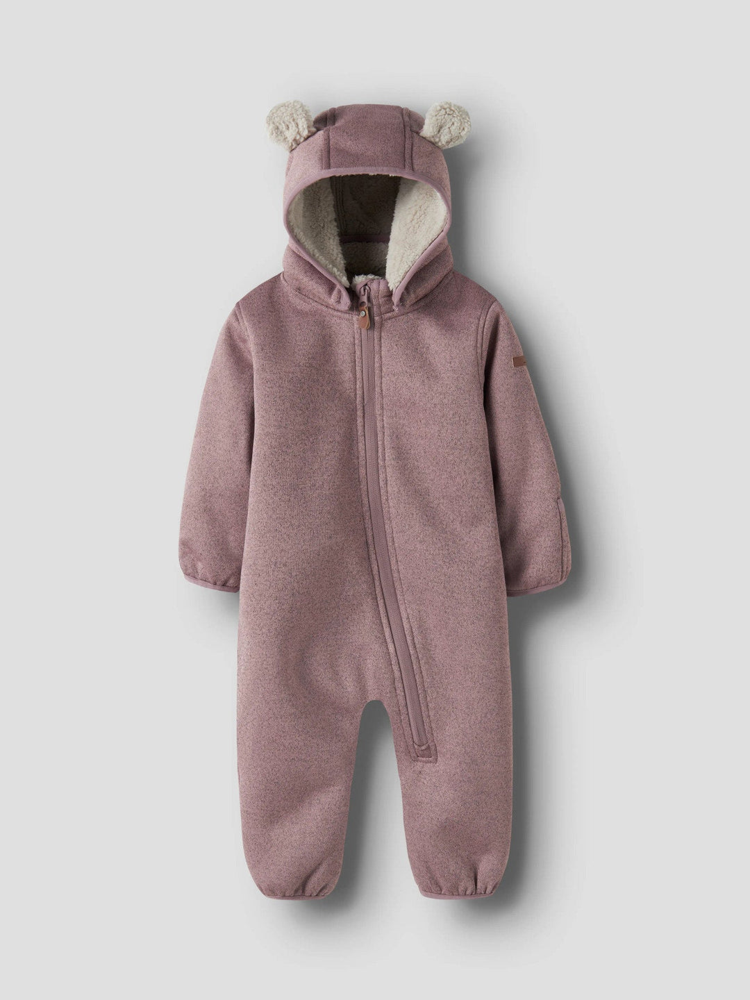 Name It Mada08 Softshelldress med Teddyfôr - Woodrose for barn - Brobrobrille