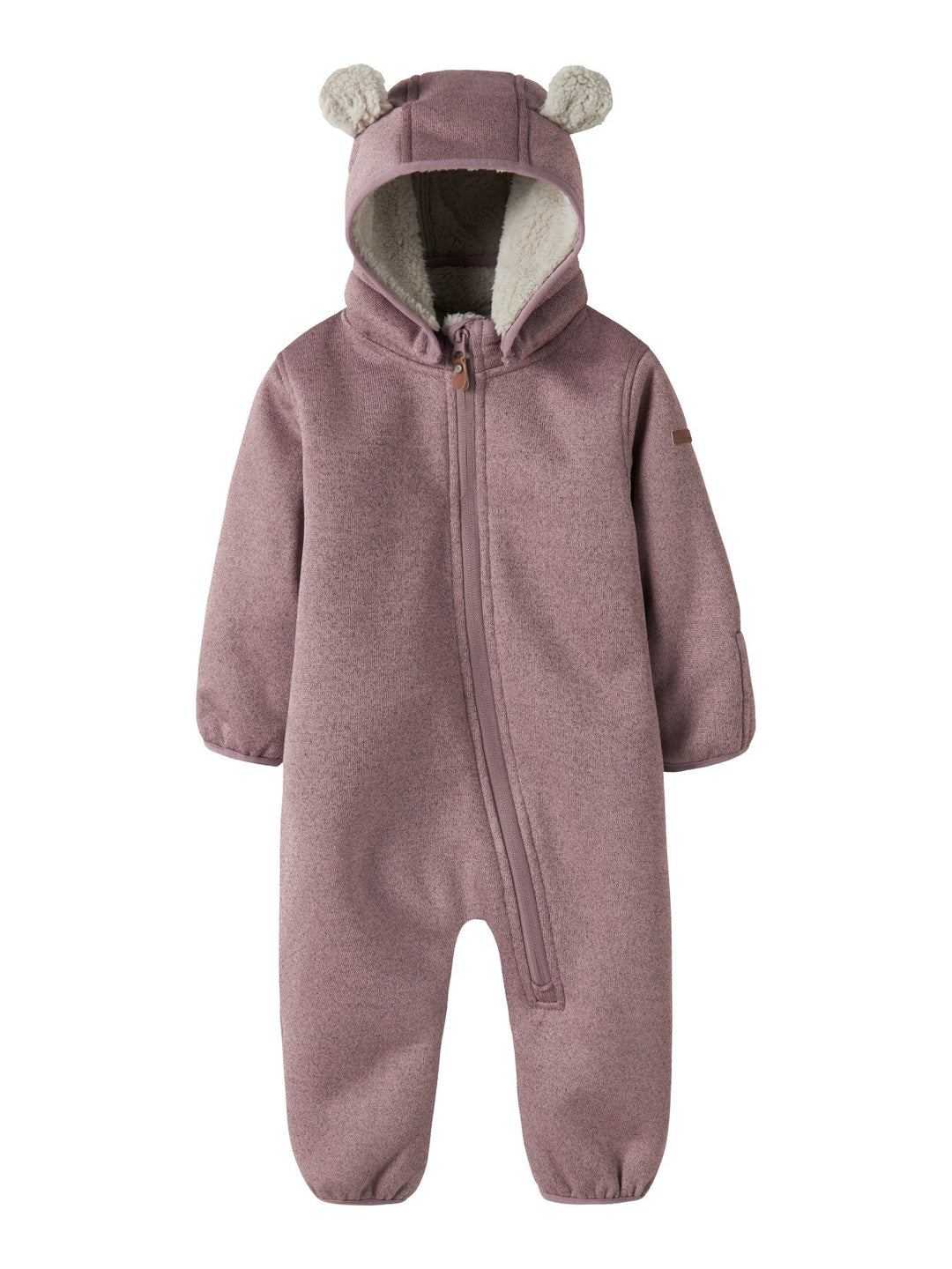Name It Mada08 Softshelldress med Teddyfôr - Woodrose for barn - Brobrobrille