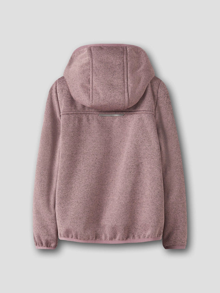 Name It Mada08 Softshelljakke med Teddyfôr - Woodrose for barn - Brobrobrille