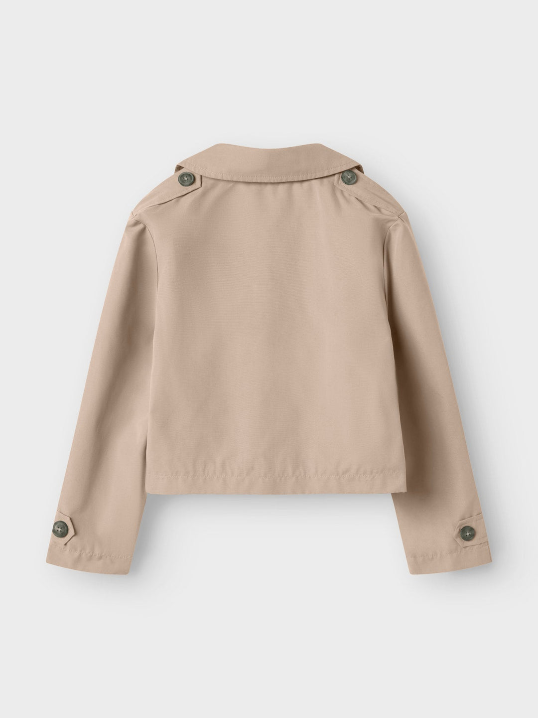 Name It Madelin Kort Trenchcoat - Savannah Tan for barn - Brobrobrille