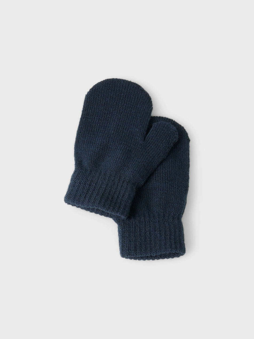 Name It Magic Strikkede Votter Barn - Dark Sapphire for barn - Brobrobrille