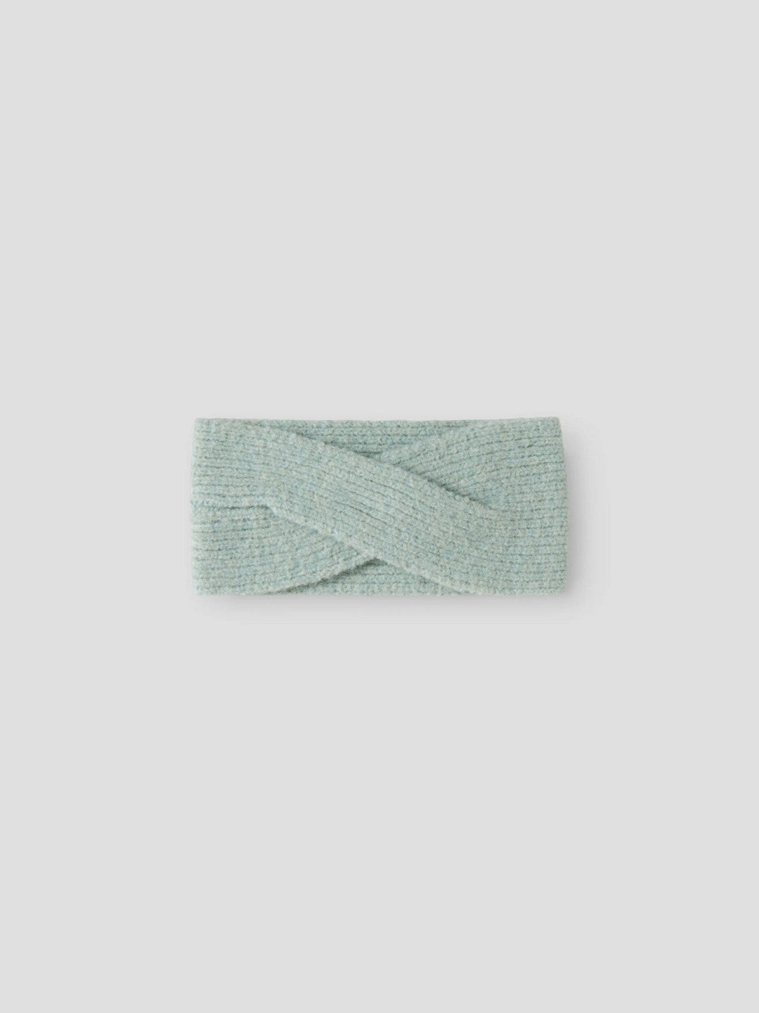 Name It Maj Strikket Pannebånd - Iceberg Green for barn - Brobrobrille