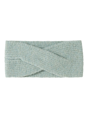 Name It Maj Strikket Pannebånd - Iceberg Green for barn - Brobrobrille