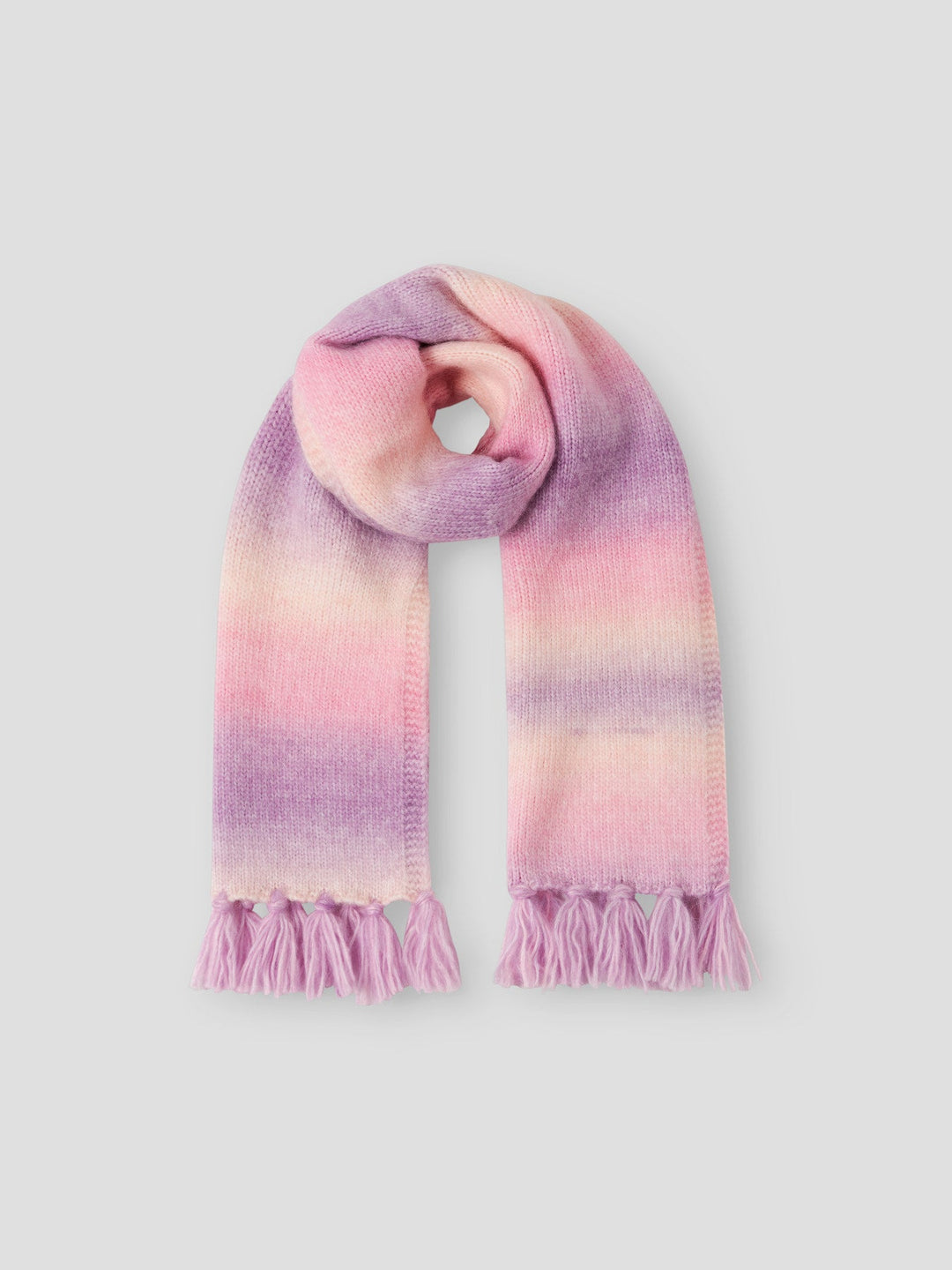 Name It Marshmellow Skjerf med Frynser - Wild Orchid for barn - Brobrobrille