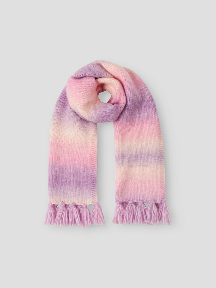 Name It Marshmellow Skjerf med Frynser - Wild Orchid for barn - Brobrobrille