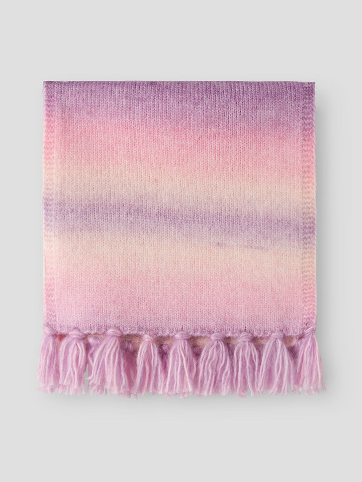 Name It Marshmellow Skjerf med Frynser - Wild Orchid for barn - Brobrobrille